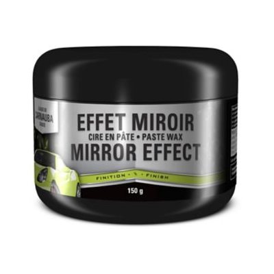 Mirror effect paste wax