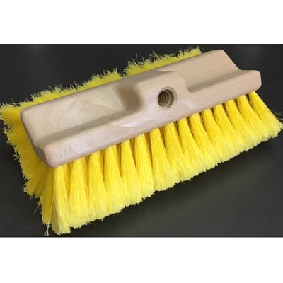 Yellow brush bi-level 10" flow tru