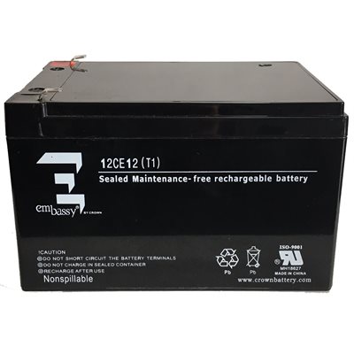 12v 12 a / h battery