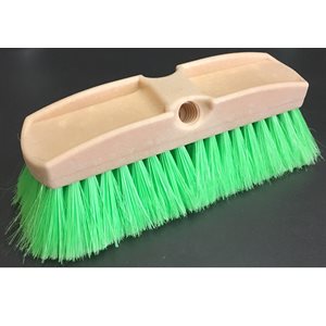 Green brush 10" flow thru