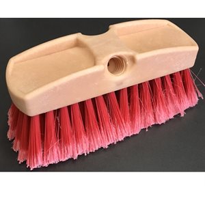 Red brush 8" flow thru