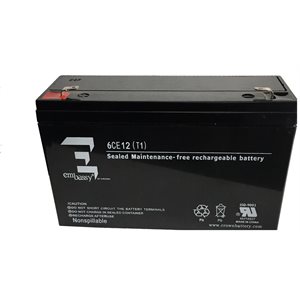 Batterie 6volts 12amp