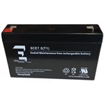Batterie 6volts 7amp
