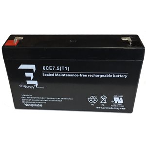 Batterie 6volts 7amp