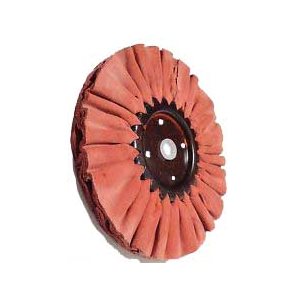 red buffing wheel