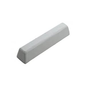 White polishing bar, stainless