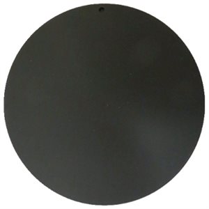 Disque acier pour antenne, 3.5" avec ruban 3M