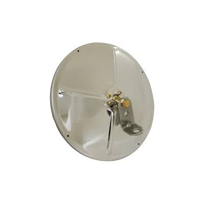 8" convex mirror s.s. center