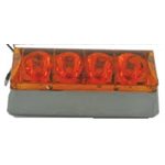 LED strobe light amber