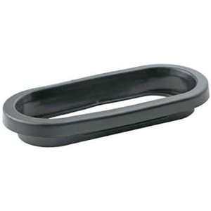 Open back grommet 2"x6" oval