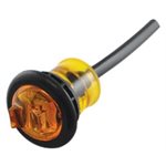 LED 3 / 4" Amber lamp, 1-dio