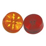 Lumière ronde Ambre 2.5" 13-DEL