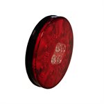 LED 4" Multi-function lamp STTB 12v Red