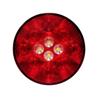 Lum. DEL 4" STTB 12v rouge Lum. DEL 4" STTB 12v rouge