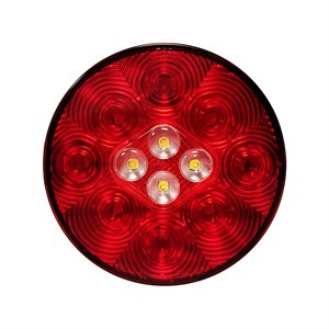 Lum. DEL 4" STTB 12v rouge