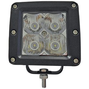 LED "SPOT" light 3"x3.25" 4-LED x 3watt OSRAM