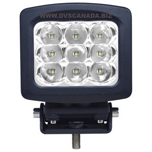 LED SPOT light, 6"x5.5" w Deutsch connector