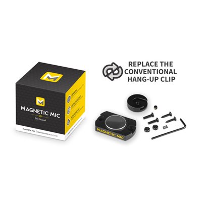 Magnetic mic single unit