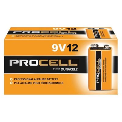 PROCELL battery 9 volts - 12