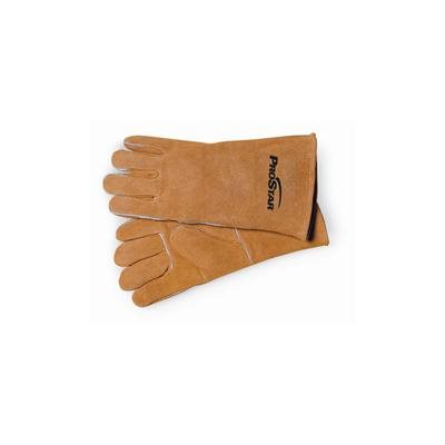 14" welding gloves brown