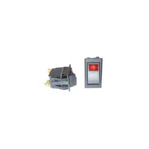 On-Off Rocker switch 20 amp red pilot light