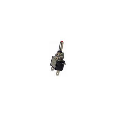 On-Off Toggle switch 20 amps w / Red LED