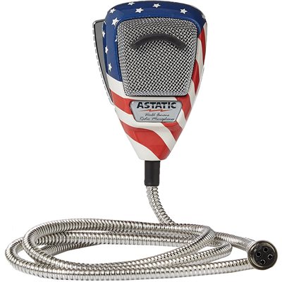 Star & Stripes Astatic CB mic